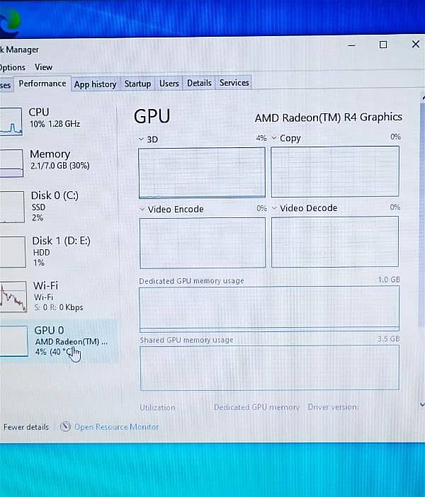 Dell AMD A6 9th Gen 8GB RAM DDR4 256GB SSD+512GB HHD Good Conditions 11