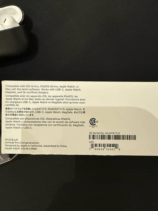 Airpods 2 Pro USB C for sale in 10/10 condition 1