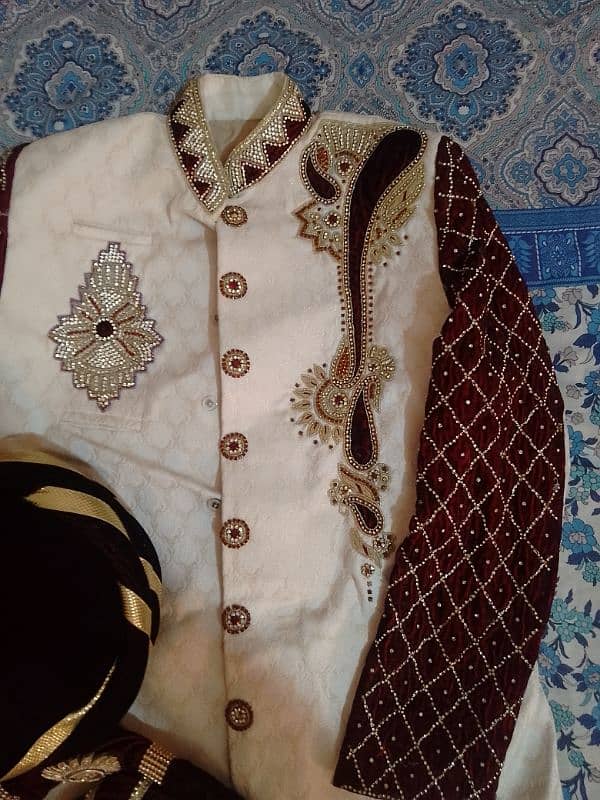 sherwani with complete set( kulla,shoes) 1