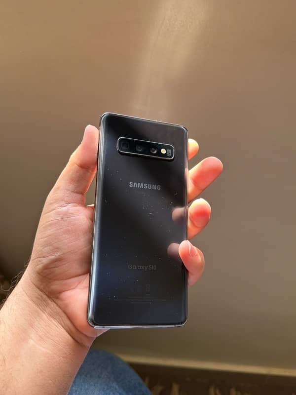 Samsung s10 black approved single sim 128gb 0