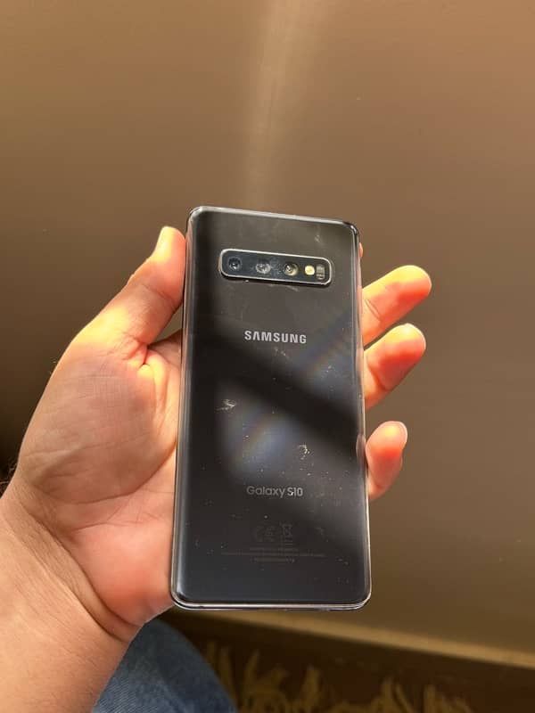 Samsung s10 black approved single sim 128gb 1