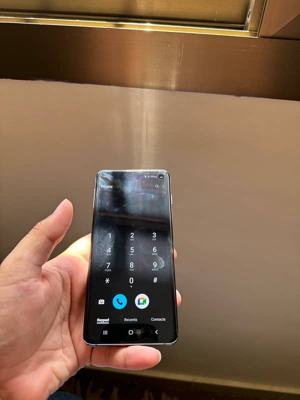 Samsung s10 black approved single sim 128gb 9