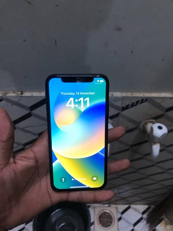 iPhone x 64gb PTA approved jv 3