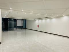 8 Marla Two Side Open Commercial Plaza Floor With Cabin On Main Boulevard Available For Rent On Prime Location. 0