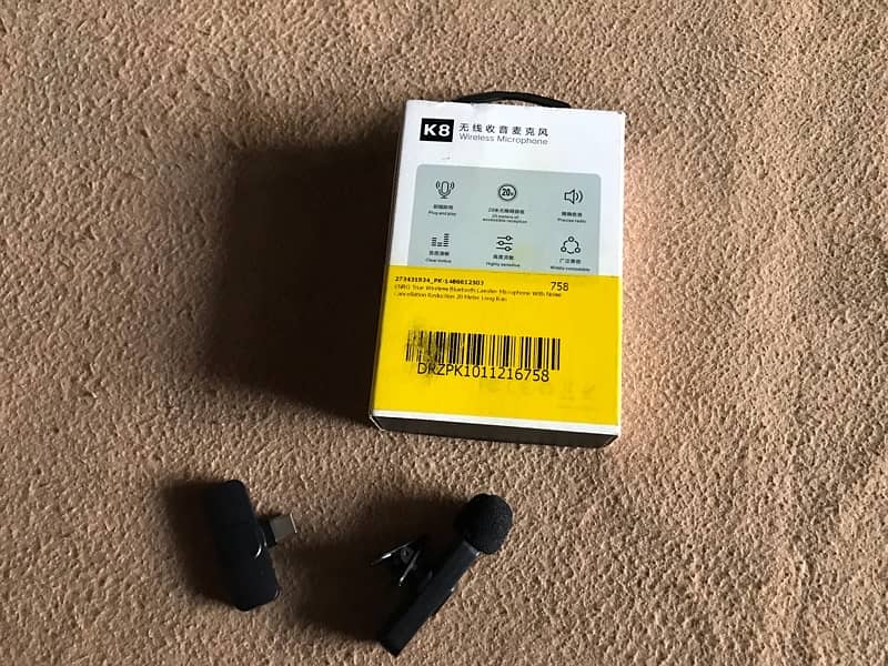 k8 Wireless Microphone For Sale || All Type C Ports 2