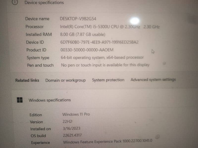 Dell Latitude E5550 5th generation 0