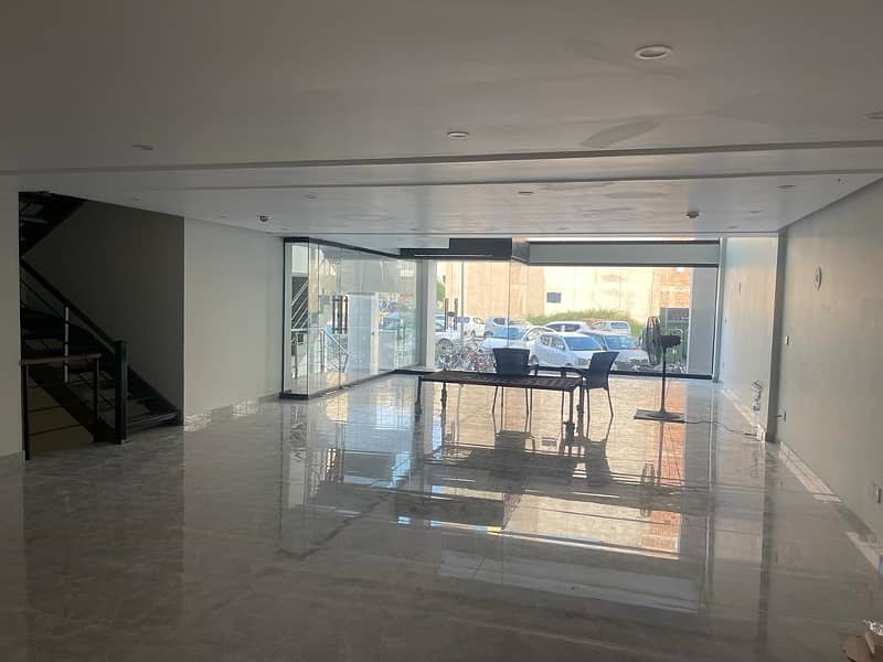 DHA Phase 8 Commercial Broadway Brand New 8 Marla Commercial BASEMENT GROUND MEZANINE Is Available For Rent On Prime Location. 5