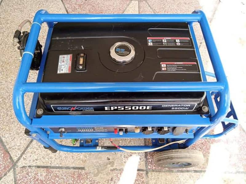 5.5 KVA SELF START GENERATOR in Mint Condition 2