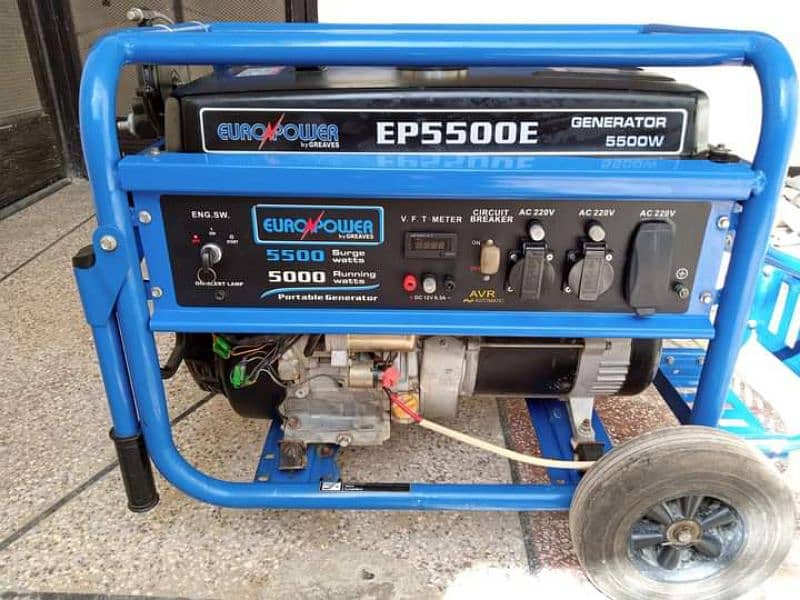 5.5 KVA SELF START GENERATOR in Mint Condition 4