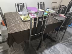 Glass Dining Table/Slightly used