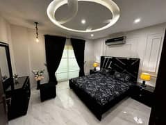 1-Bed Fully Furnished Flat For Rent Hot Location Near Surahi Chowk Sector D Bahria Town Lahore