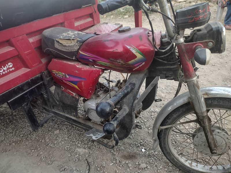 urgent sale 100cc loader rekshaw 4