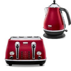 Tea Kettle With 4 slice Bread Toasters