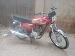 CG 125 Honda Condition 10/10 Red Color New Condition