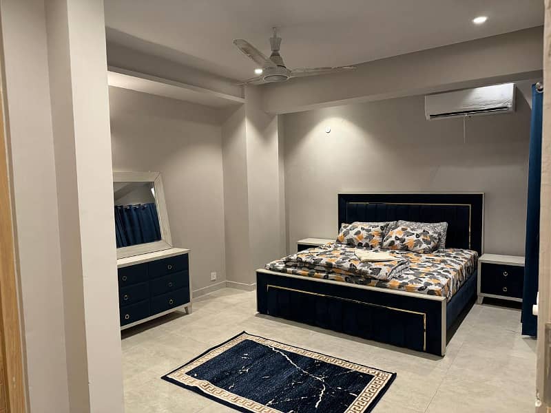 Two bed fully furnished apartment available for rent in Veranda Residence E-11 Islamabad 0