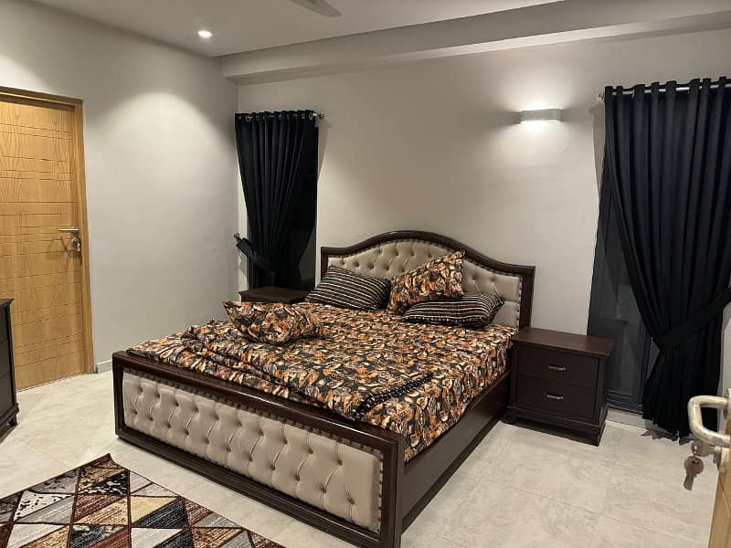 Two bed fully furnished apartment available for rent in Veranda Residence E-11 Islamabad 3