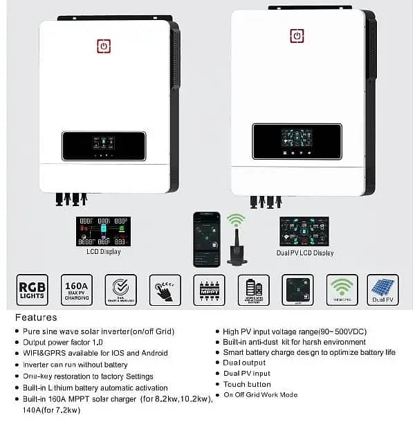 G Pro Infini v3 Hybrid on grid Inverter 1