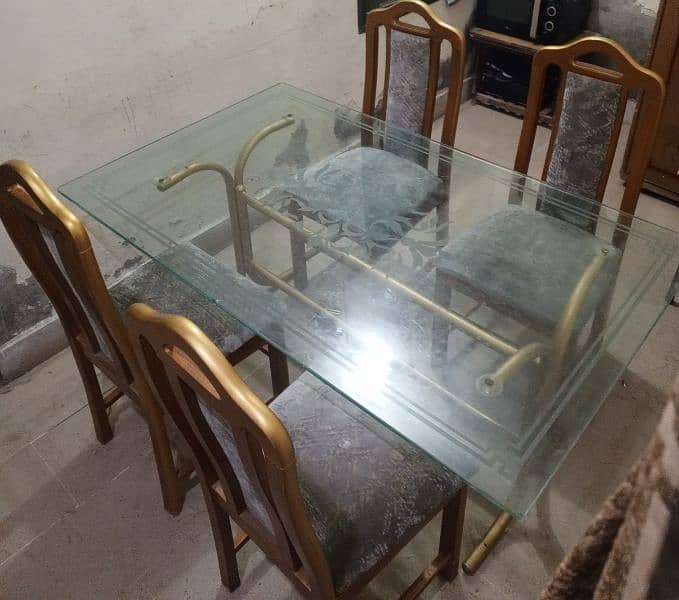 4 chair with Dining Table 2