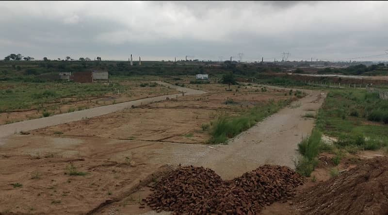 3 Marla Plot For Sale in Islamabad on installment near tablegi Markaz Islamabad 4