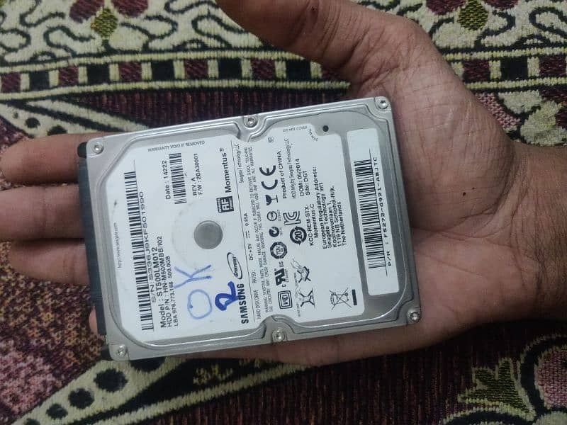 Samsung seagate HDD 2.5 inch 500 GB 0