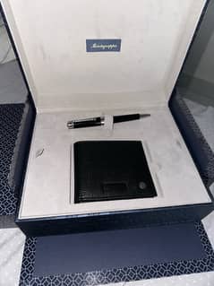 MONTEGRAPPA PEN AND WALLET ORIGINAL GIFT BOX