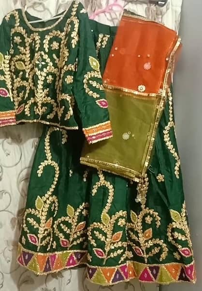 Mehndi dress 1