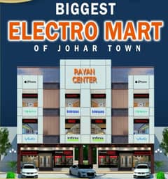 BRAND NEW SHOP FOR SALE IN JOHAR TOWN NEAR EXPO CENTER