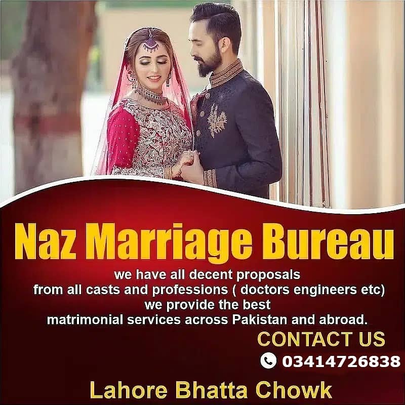 Marriage Bureau , Online Rishta Services , Abroad Proposals 0