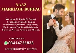 Marriage Bureau , Online Rishta Services , Abroad Proposals