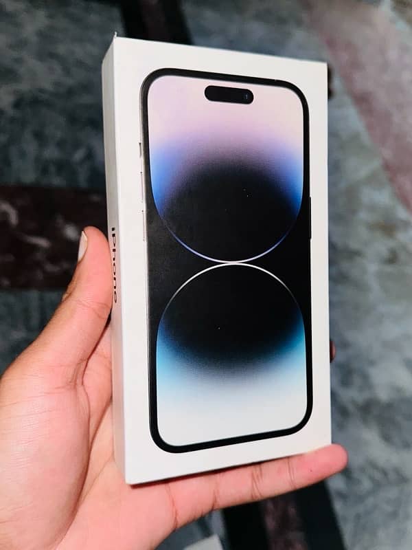 i phone 14 pro (Non pta) 128gb with box 5