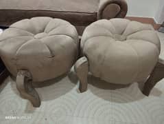 sofa stool/ sofa chair/ lounge stool/ in valvet poshish