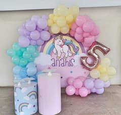 BiRTHDAY Balloon Decor, Light, Event Planner, Birthday, Catering, SMD