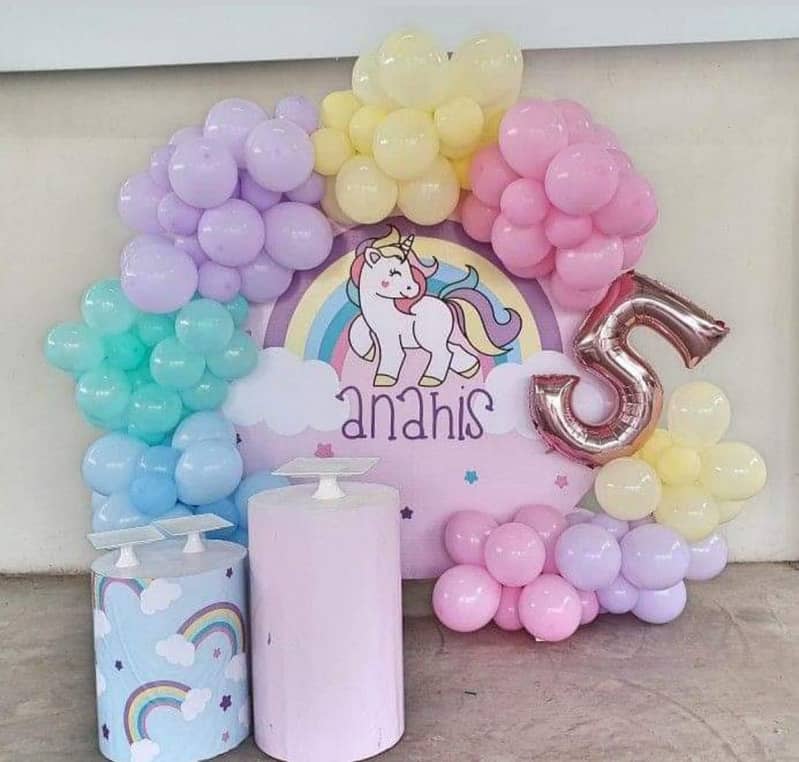 BiRTHDAY Balloon Decor, Light, Event Planner, Birthday, Catering, SMD 0