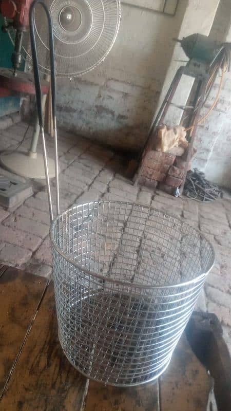 Fryer Basket Stainless Steel 7