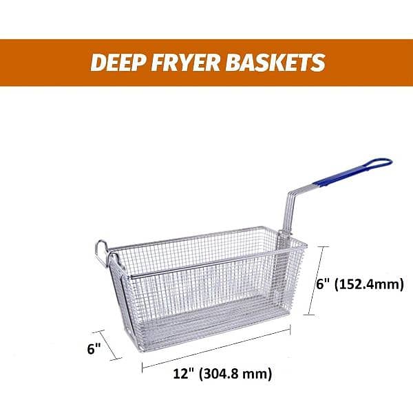 Fryer Basket Stainless Steel 13