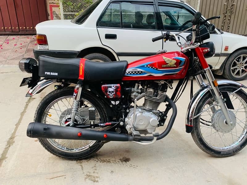 Honda CG-125 2024 Modified islmb numb 0