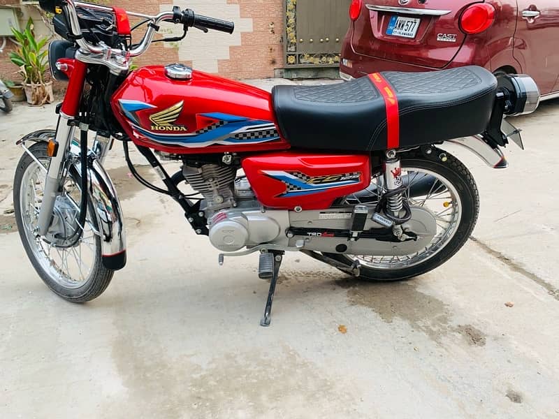 Honda CG-125 2024 Modified islmb numb 1