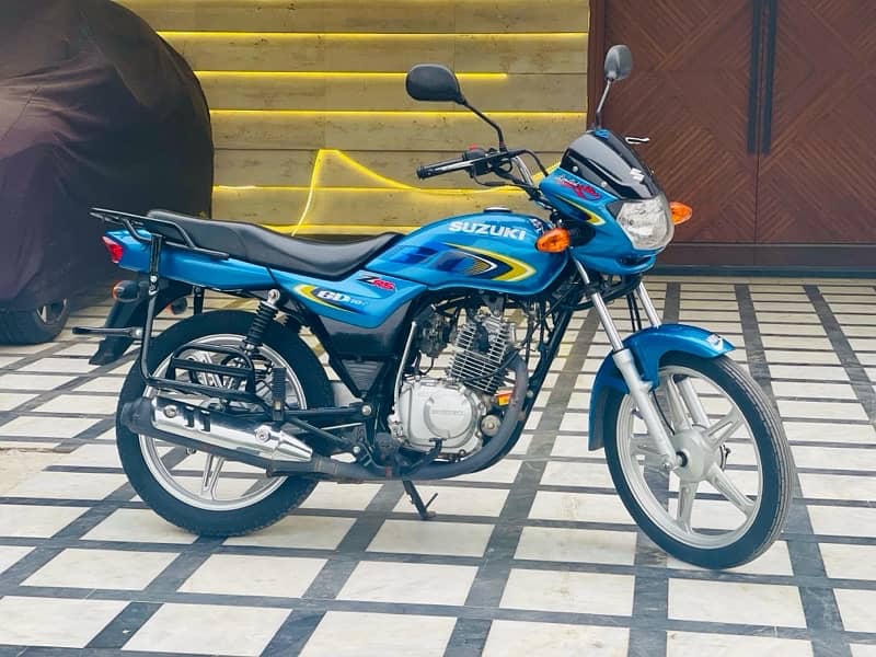 Suzuki GD 110 (2021) Blue Edition Lush Condition 1