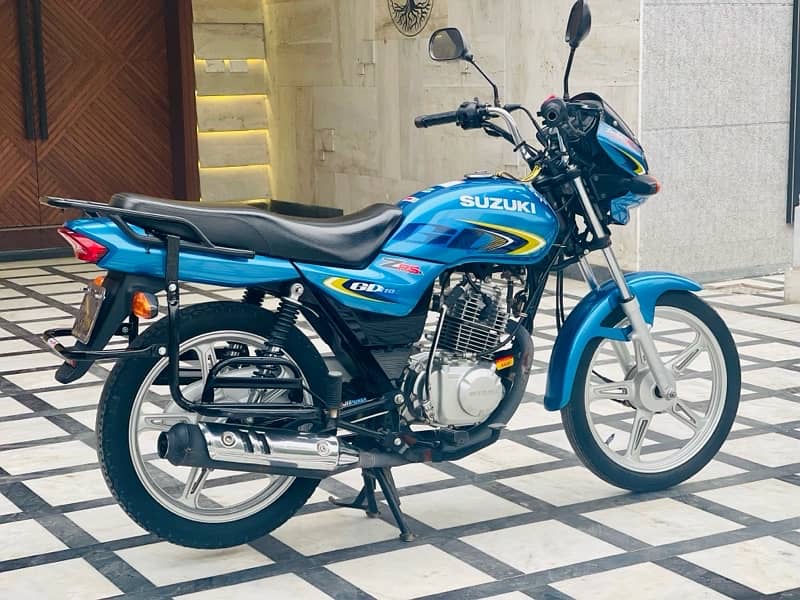 Suzuki GD 110 (2021) Blue Edition Lush Condition 3