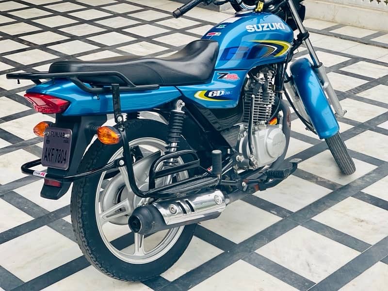 Suzuki GD 110 (2021) Blue Edition Lush Condition 4