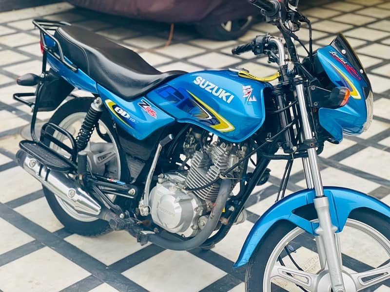 Suzuki GD 110 (2021) Blue Edition Lush Condition 5