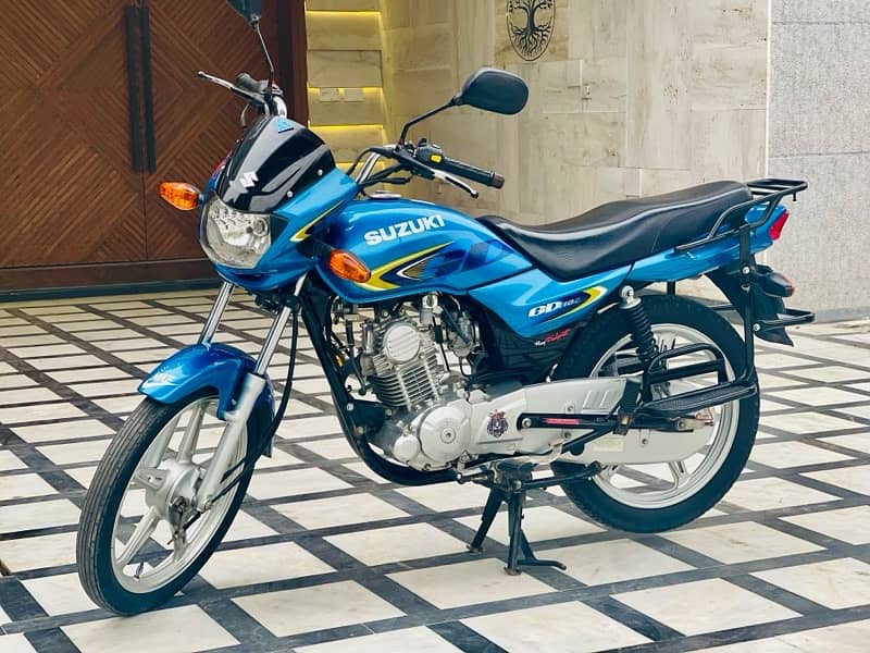 Suzuki GD 110 (2021) Blue Edition Lush Condition 6