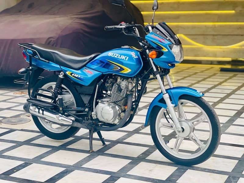 Suzuki GD 110 (2021) Blue Edition Lush Condition 8