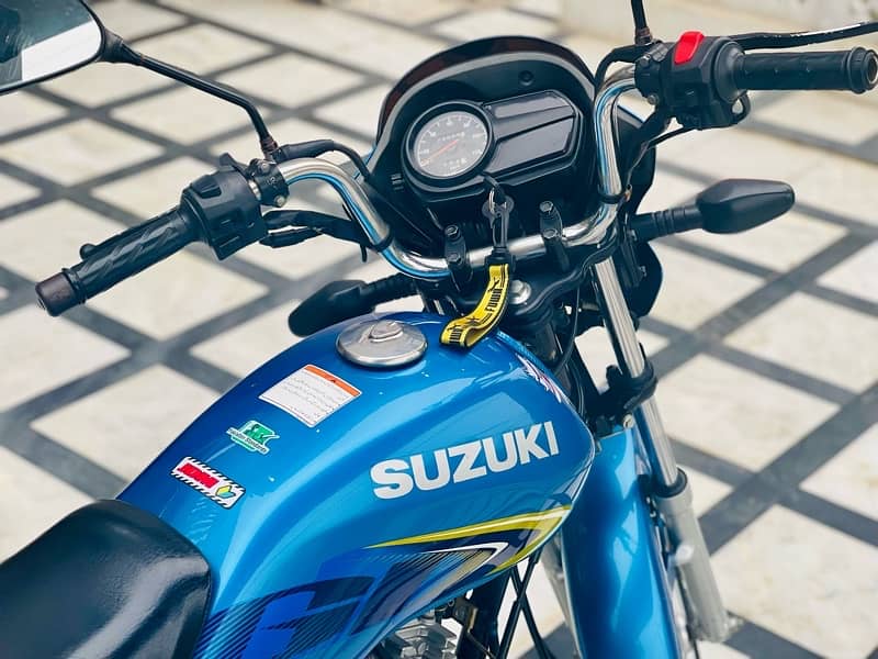 Suzuki GD 110 (2021) Blue Edition Lush Condition 9