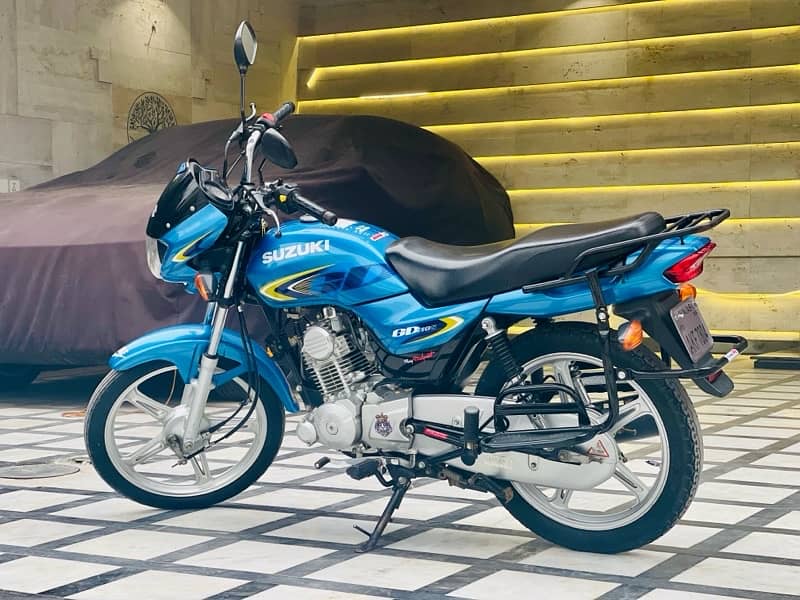 Suzuki GD 110 (2021) Blue Edition Lush Condition 10