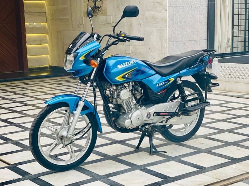 Suzuki GD 110 (2021) Blue Edition Lush Condition 12