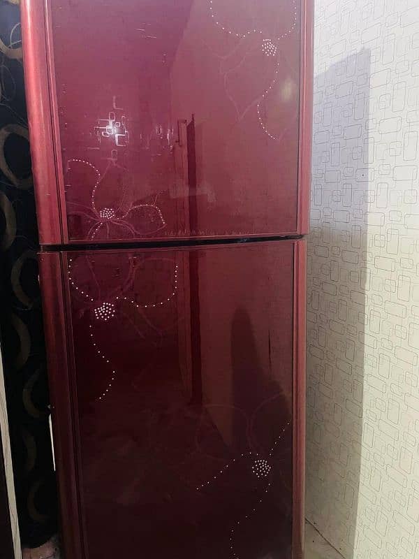 glass door medium size orient refrigerator 0