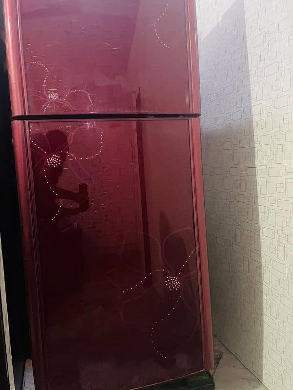 glass door medium size orient refrigerator 1