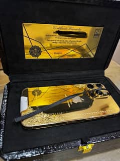 24K gold plated IPHONE 16 Pro Max