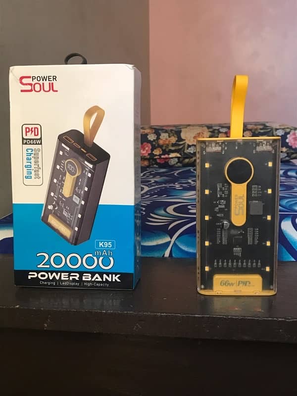 power bank 20000mAh battery | power bank 66w 0